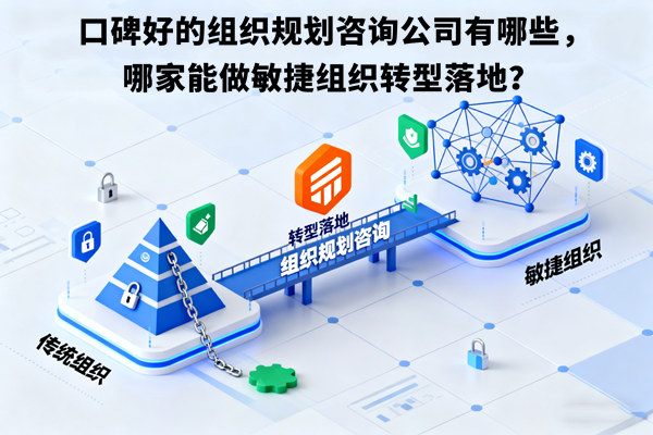 口碑好的組織規(guī)劃咨詢公司有哪些，哪家能做敏捷組織轉(zhuǎn)型落地？